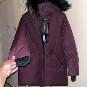 ***NWT*** Down Parka Mackage womens coat. Sz. M. Bordeaux Reg price $1090!!!